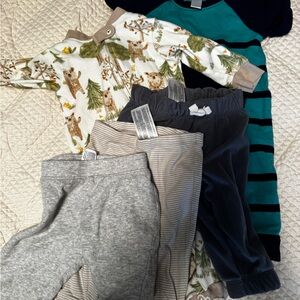 3-6m bundle! Pajama, romper and pants
